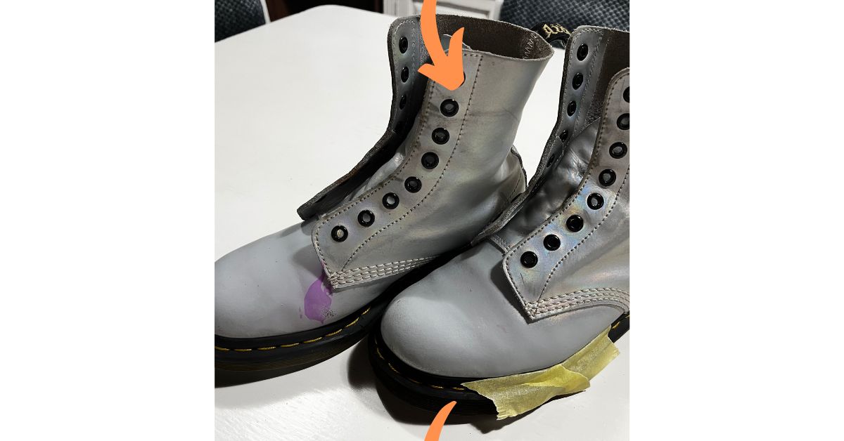 Dr Martens jako nové Jak nabarvit zimní pohorky na bílo